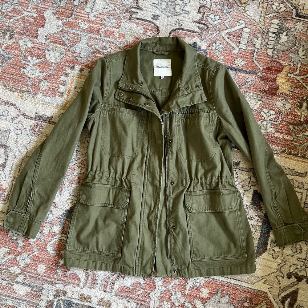 Madewell Olive Utility Jacket